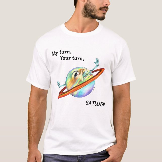 Saturn T-Shirt (Vorderseite)