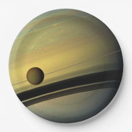 Saturn Tableware from the Celestial Collection Pappteller