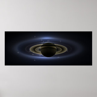 Saturn und der Tag, an dem die Erde lächelte Poster