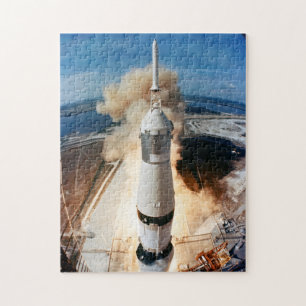 Saturn V Raketenstart 1969 Apollo Spacecraft Puzzle