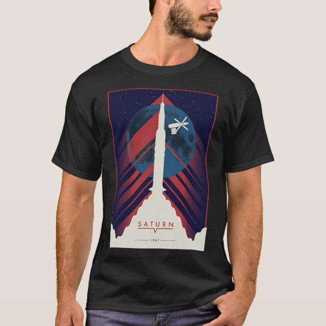 Saturn V T-Shirt (Vorderseite)