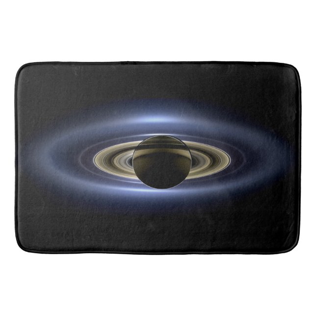 Saturn verlor die Sonne von Cassini Orbiter Badematte (Vorderseite)