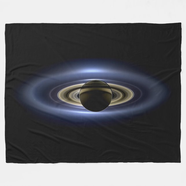 Saturn verlor die Sonne von Cassini Orbiter Fleecedecke (Vorderseite (Horizontal))