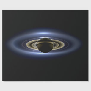 Saturn verlor die Sonne von Cassini Orbiter Geschenkpapier