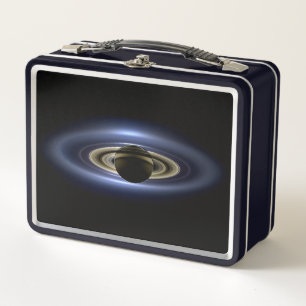 Saturn verlor die Sonne von Cassini Orbiter Metall Brotdose