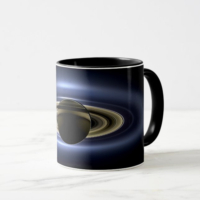 Saturn verlor die Sonne von Cassini Orbiter Tasse (VorderseiteRechts)