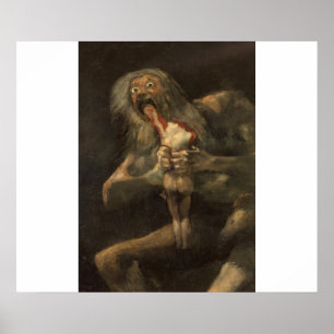Saturn verschlingt seinen Sohn Francisco de Goya Poster