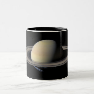 Saturn von Cassini Zweifarbige Tasse