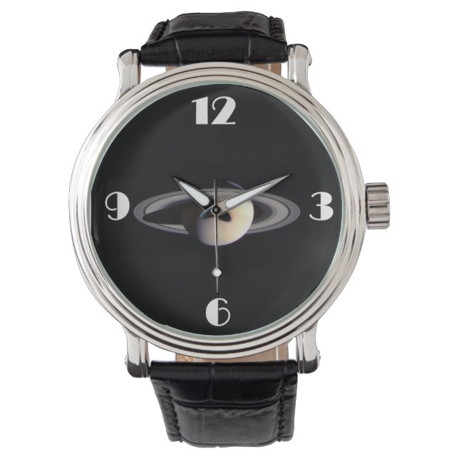 Saturn Watch Armbanduhr (Vorderseite)
