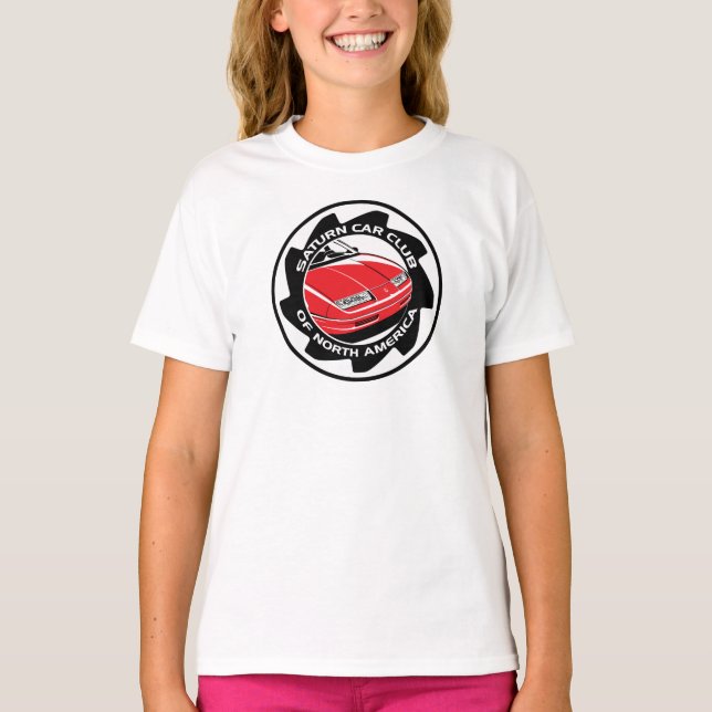 SaturnCarClub LogoSilo.png T-Shirt (Vorderseite)