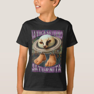 Saturnita La Vaca Saturno Italien Brainrot Geburts T-Shirt