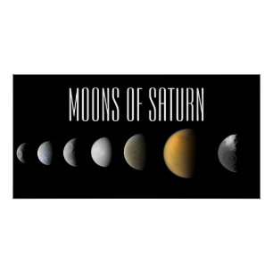 Saturnmonde Poster