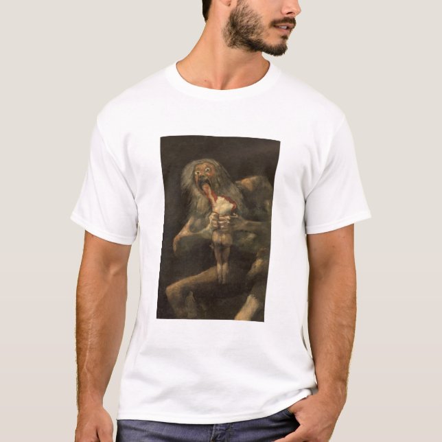 Saturno devorando a su hijo francisco de goya T-Shirt (Vorderseite)