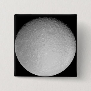 Saturns eisiger Mond Rhea Button