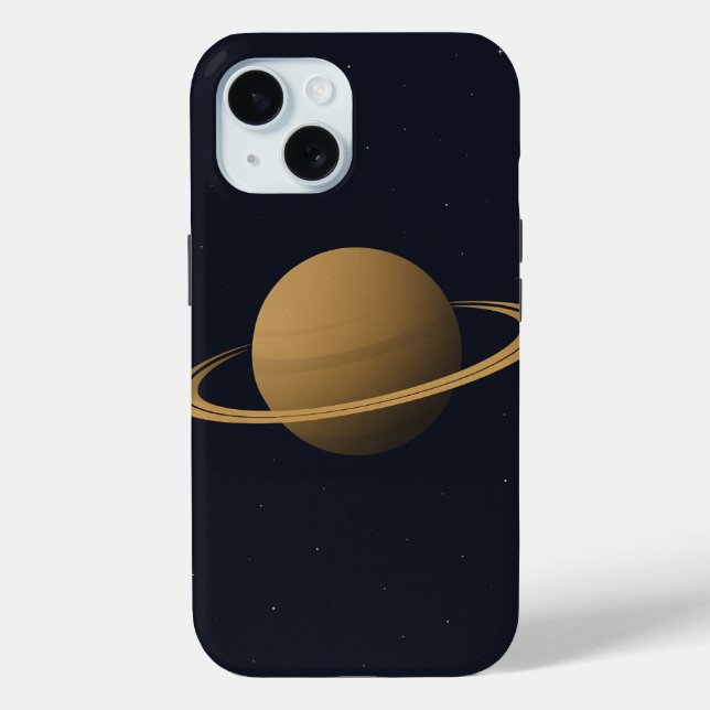 Saturns Flüstern Case-Mate iPhone Hülle (Rückseite)