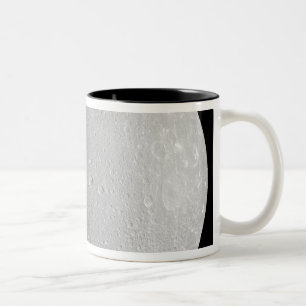 Saturns Mond Dione 2 Zweifarbige Tasse