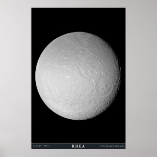 Saturns Mondhütte Poster