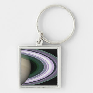 Saturns Ringe Schlüsselanhänger