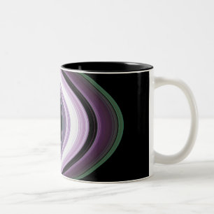 Saturns Rings Zweifarbige Tasse