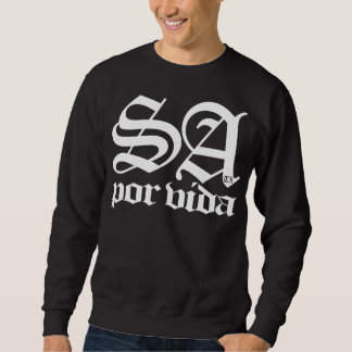 SATX POR VIDA 210 für Leben-altes Englisch Sweatshirt