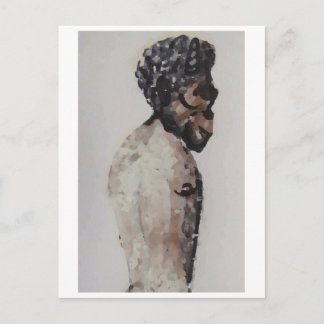 Satyr/Haushalt RS Öl p Postkarte