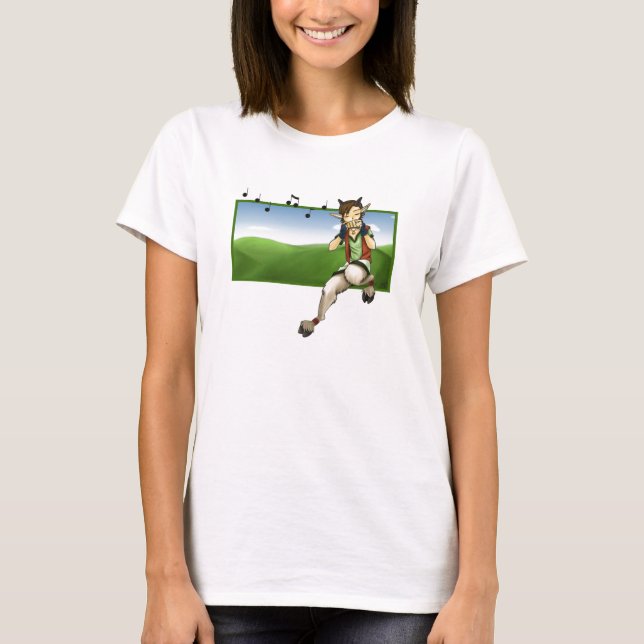 Satyr-Lied-Shirt T-Shirt (Vorderseite)