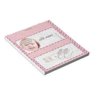 Satz des rosa notizblock