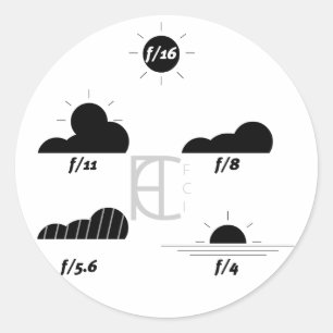 Satz sonniges 16 Aufkleber LICHT