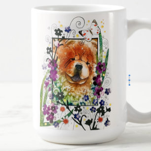 SÄTZE DER VERÄNDERUNG roter Hunde Kaffeetasse