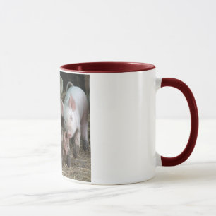 Sau mit Ferkel Tasse