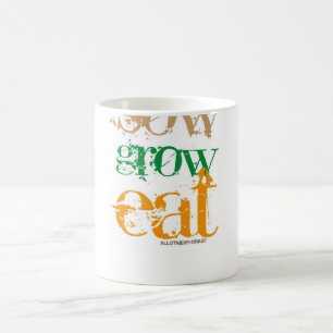 Sau wachsen essen kaffeetasse