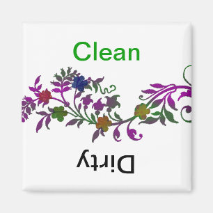 Sauber/Geschirrspüler Magnet