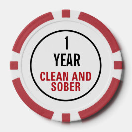 Sauber und nüchtern pokerchips