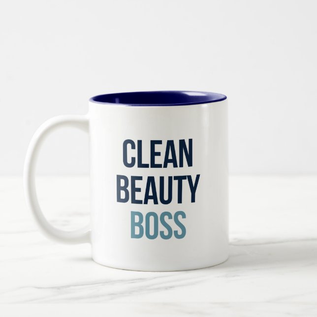 Saubere Beauty Boss Kaffee Tasse für Beautycounter (Links)