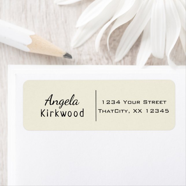 Saubere, einfache minimale Lässige Beige (Insitu)