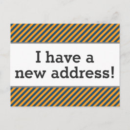 Saubere, elegante und beachtliche Neu-Zuhause Ankündigungspostkarte