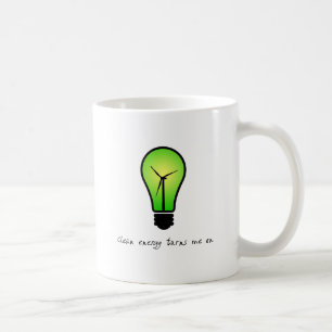 Saubere Energie-Birne - Tasse