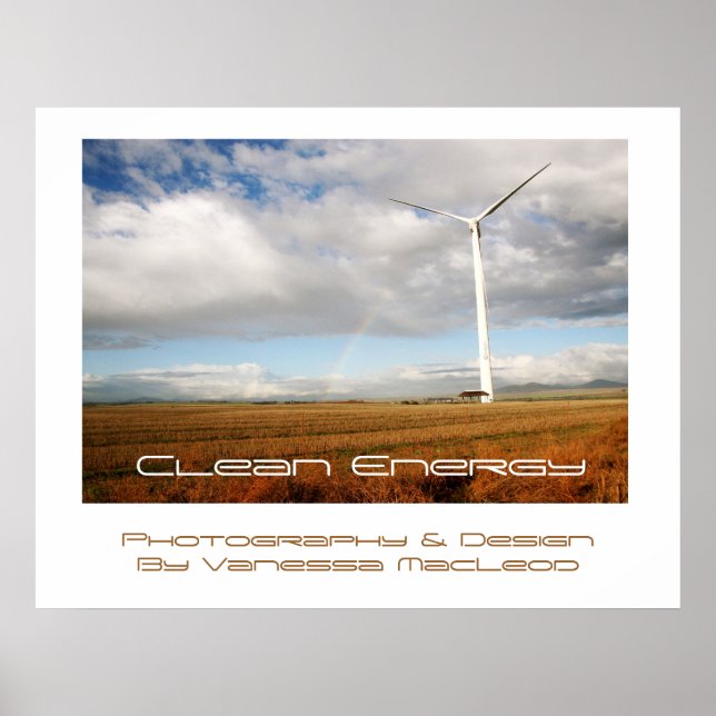 Saubere Energie III Poster (Vorne)