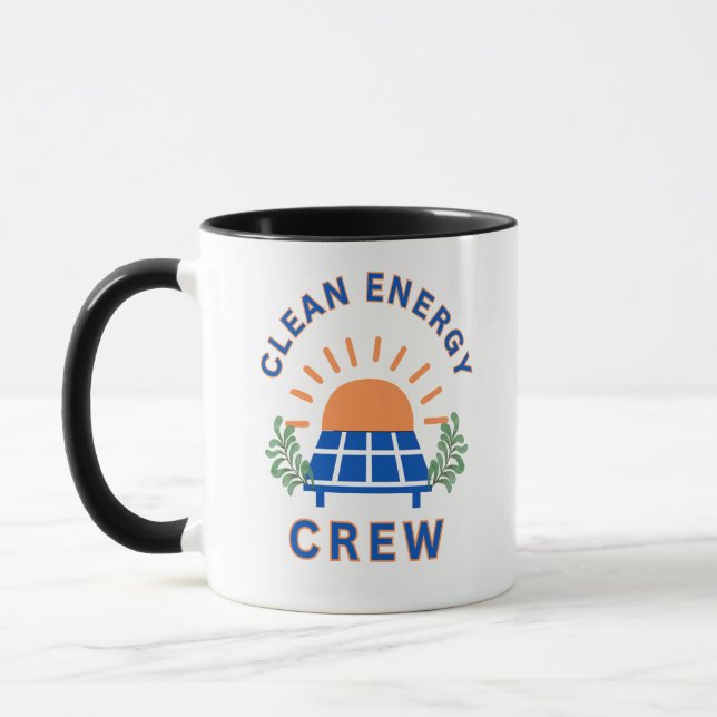 Saubere Energie-Mannschaft Tasse (Links)