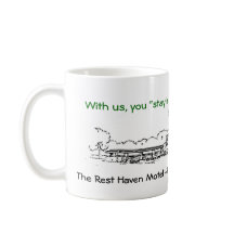 Saubere Entwurfs-Tasse Usonian Gasthauses