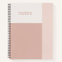 Saubere Girl Lilac Cream individuell anpassbar Notizbuch