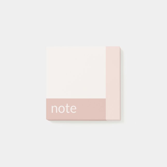 Saubere Girl Lilac Cream individuell anpassbar Post-it Klebezettel (Vorderseite)
