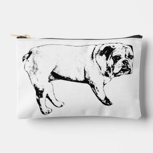 Saubere Kontur Zip Pouch Zubehörtasche