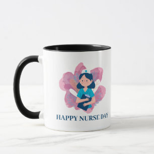Saubere Krankenpfleger-Kaffeetasse Reinigungstru Tasse
