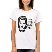 Saubere Küche / schmutzige Grafik