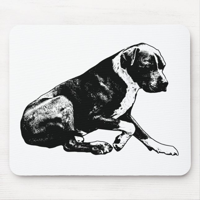 Saubere Linienbeständigkeit Mousepad (Vorne)