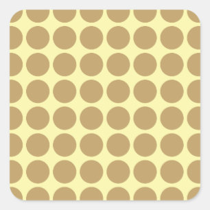 Saubere, neutrale Punkte Quadratischer Aufkleber