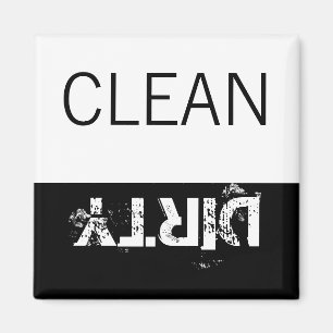 Saubere oder schmutzige Magnets DIshwasher Labels Magnet