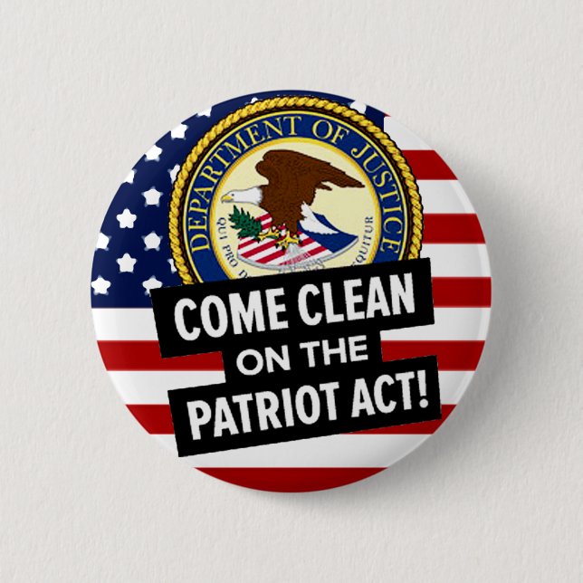 Saubere Pat-Tat - Knopf Button (Vorderseite)