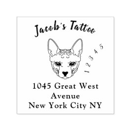 Saubere Schriftart Gummi Briefmarke Sehr sauber un Permastempel